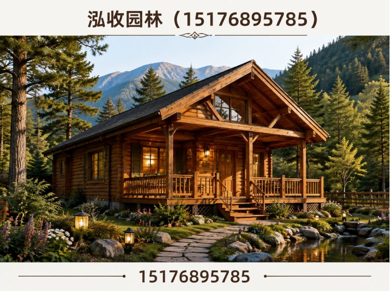 三明防腐木凉亭展示图